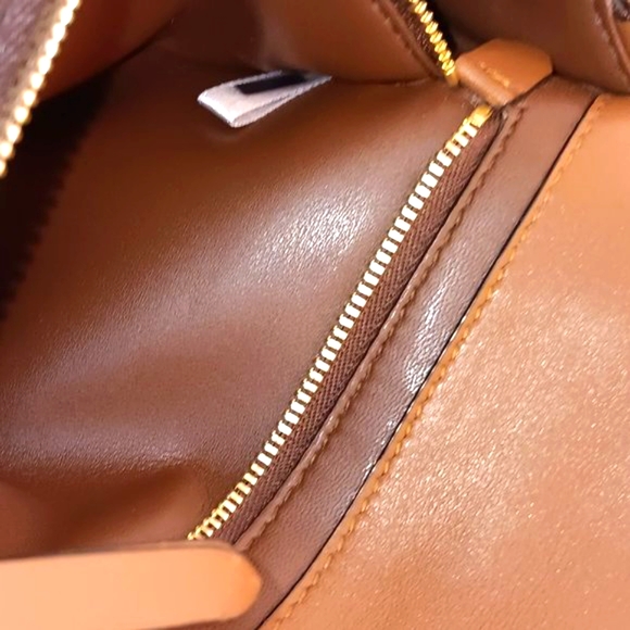 Jimmy Choo Carolina Shearling Shoulder Bag - Cream Multi - Picture 13 of 16